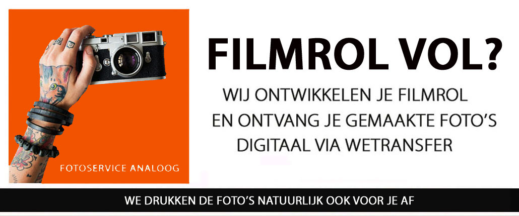 analoge filmrol afdrukken