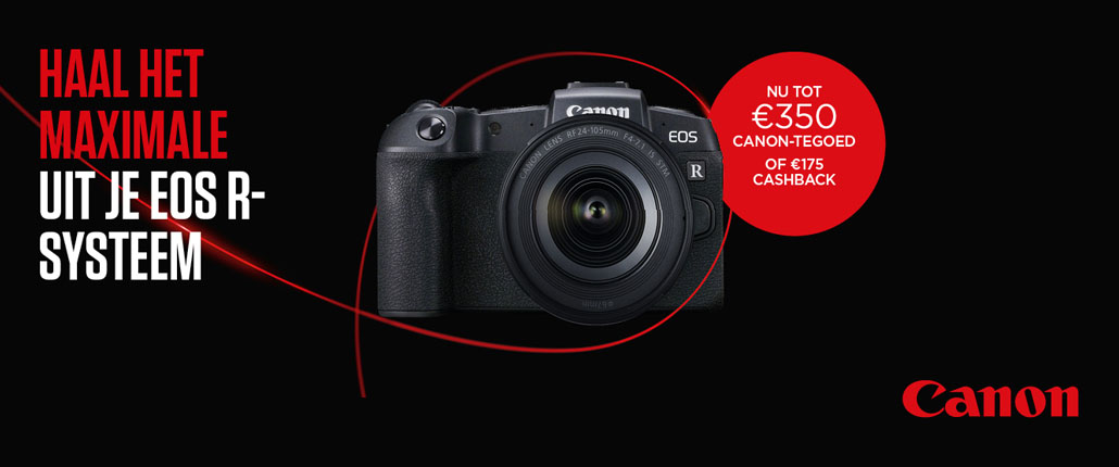 Canon cashback op fotocamera's
