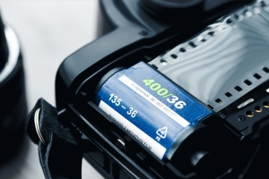 Analoge filmrol afdrukken of digitaliseren