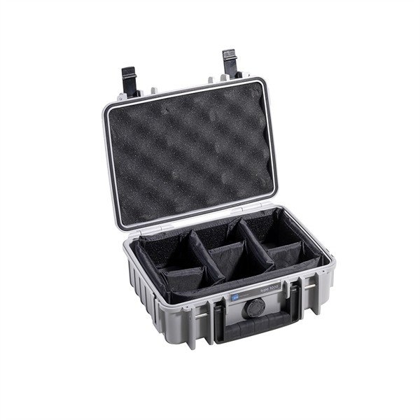 B&W Outdoor.cases Type 1000 grijs / verdeler