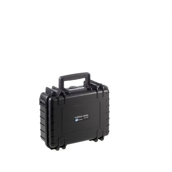 B&W Outdoor.cases Type 1000 zwart / leeg