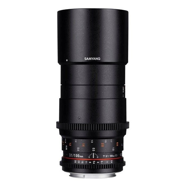 Samyang 100mm T3.1 VDSLR ED UMC macro Canon M