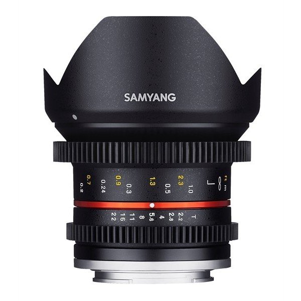 Samyang 12mm T2.2 cine NCS CS Fuji X