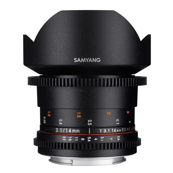 Samyang 14mm T3.1 VDSLR ED AS IF UMC II Olympus 4/3