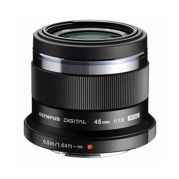 Olympus ET-M 45mmF/1.8 zwart