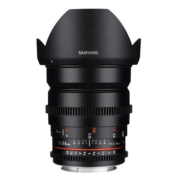 Samyang 24mm T1.5 VDSLR ED AS IF UMC II Sony E-mount