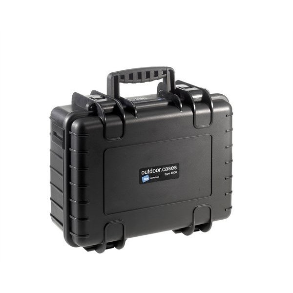 B&W Outdoor.cases Type 4000 zwart / verdeler