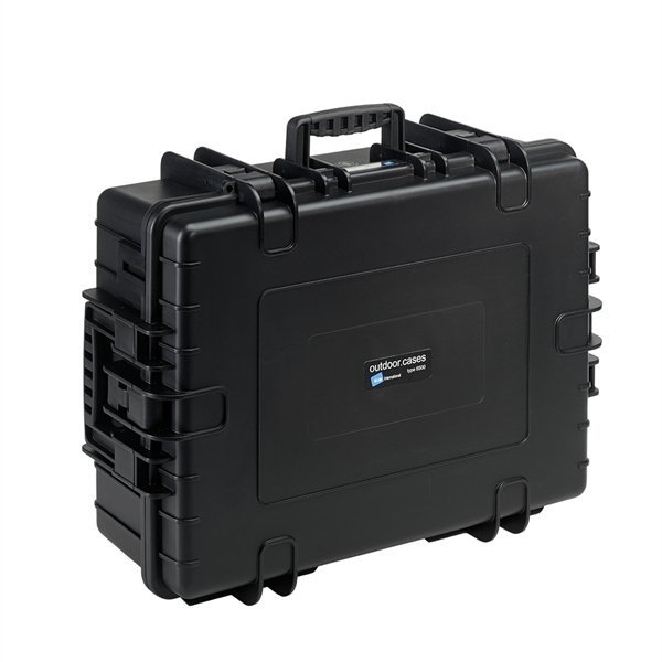 B&W Outdoor.cases Type 6500 zwart / leeg