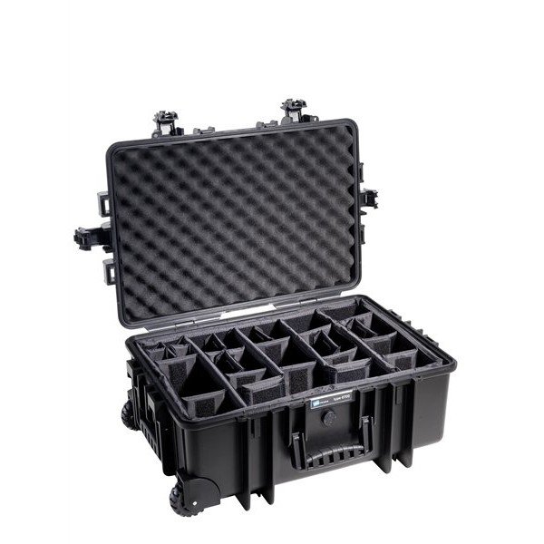 B&W Outdoor.cases Type 6700 zwart / verdeler