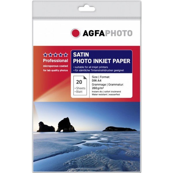 AgfaPhoto A4 Professional Plus Photo Paper 260gram