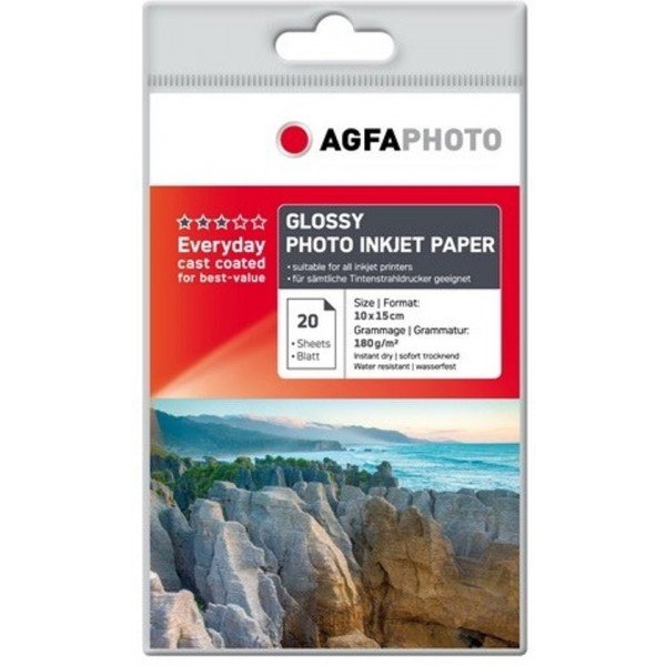 AgfaPhoto Photo Glossy Paper 10x15 20 vel