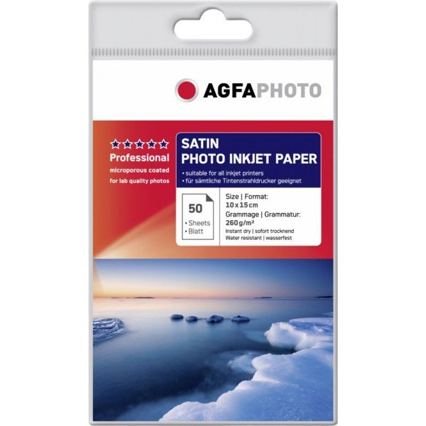 AgfaPhoto Photo Glossy Paper 260 g 10x15 50 vel