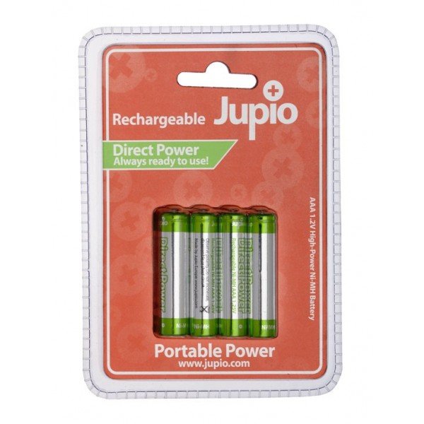 JUPIO Direct Power AAA Ni-MH 4 PAK
