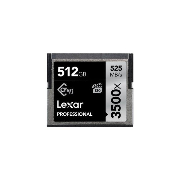 Lexar CFast 2.0 Professional 3500x 512GB