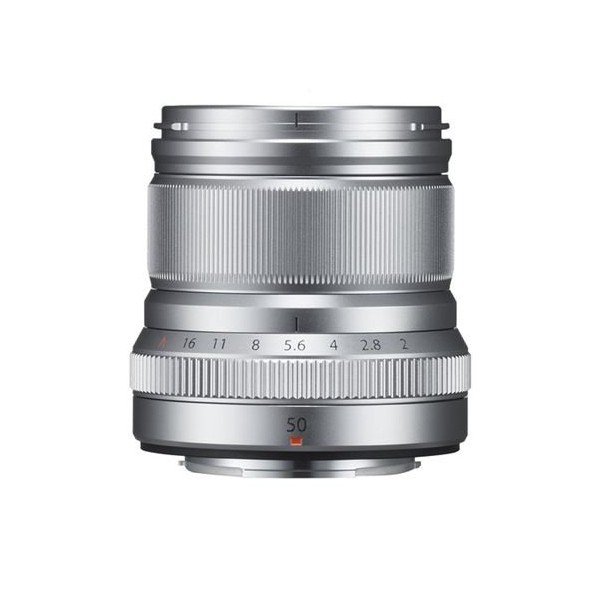 Fujifilm Fujinon XF50mm/2.0 WR zilver