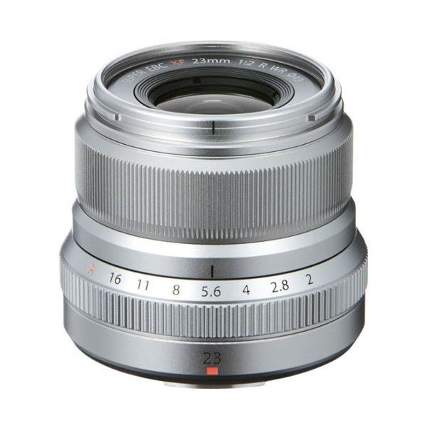 Fujifilm Fujinon XF23mm/2.0 WR zilver