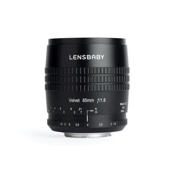 Lensbaby Velvet 85 black Canon