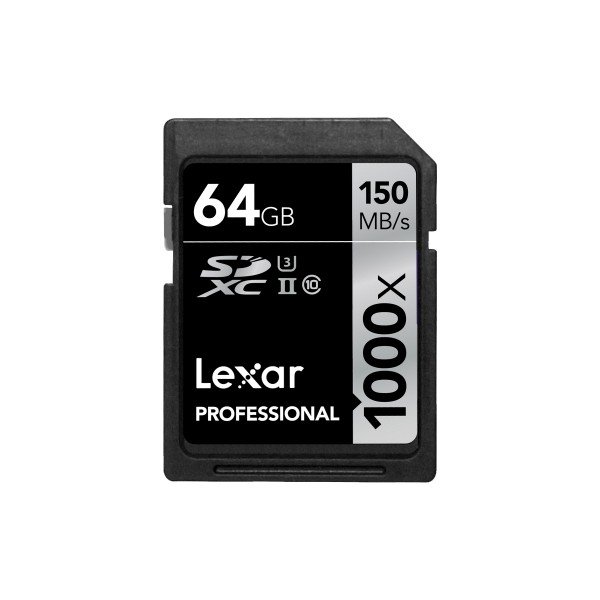 Lexar SDXC 64gb 1000x UHS II