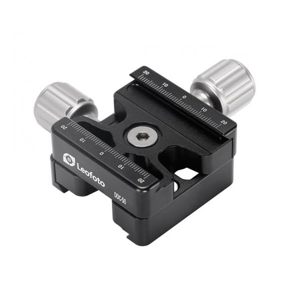 Leofoto DDC-50 Clamp met BPL-50 snelkoppelingsplaat