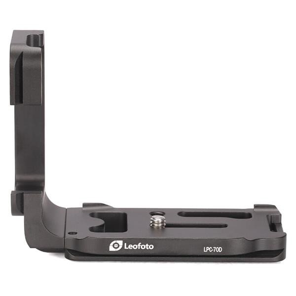 Leofoto LPC-70D Combo L-plate voor Canon 70D