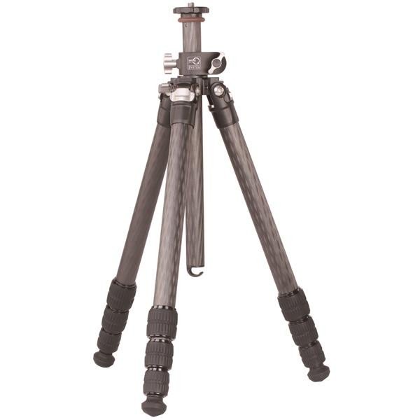 Leofoto Ranger LS-284CVL Explorer Carbon statief met kantelbare middenzuil