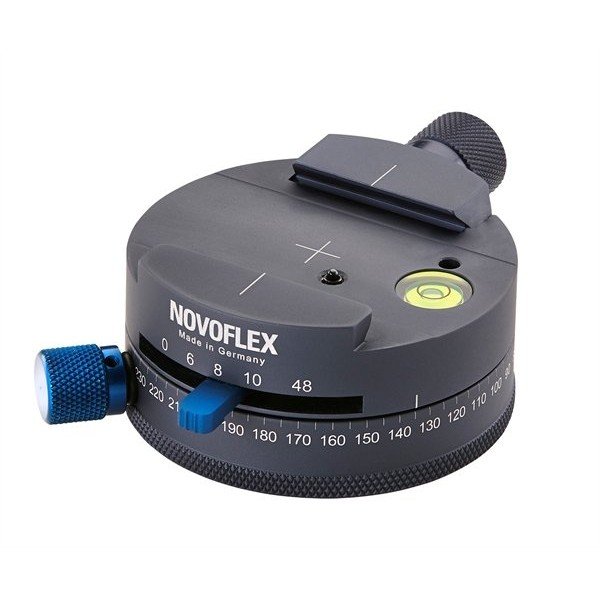 Novoflex Panorama kop met Q-mount; 360° markering; 6/8/10/48 stappen