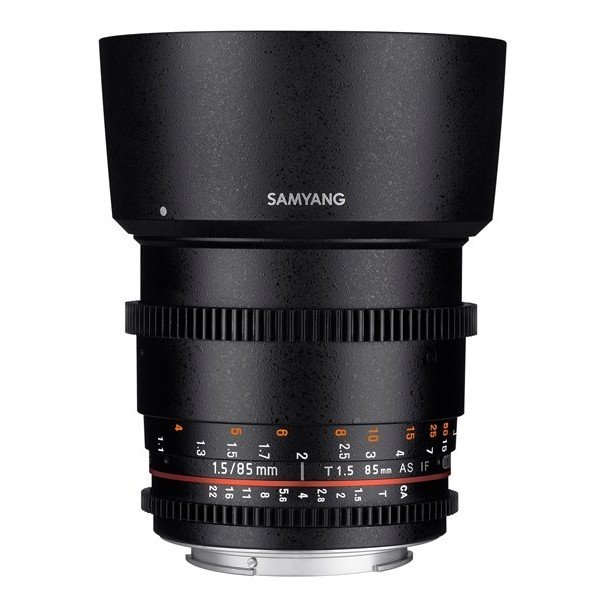 Samyang 85mm T1.5 VDSLR AS IF UMC II Fuji X