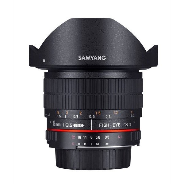 Samyang 8mm F3.5 UMC fisheye CSII Sony