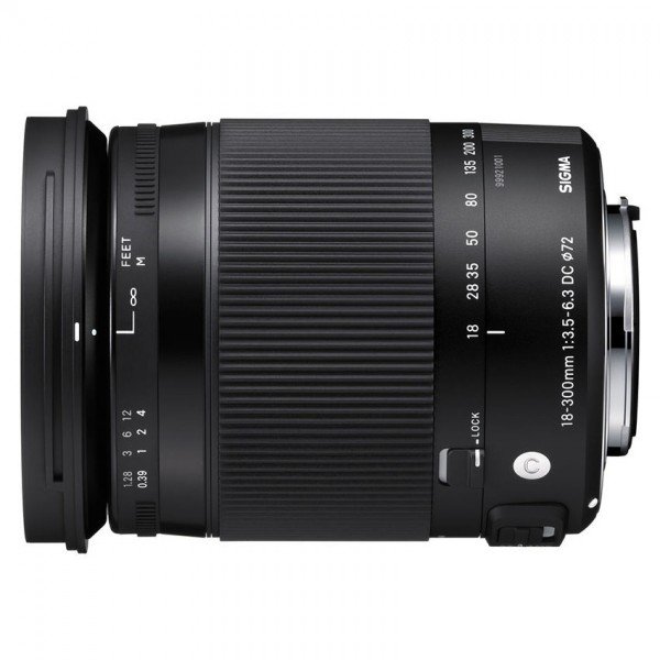 Sigma 18-300 OS voor Sony HSM macro