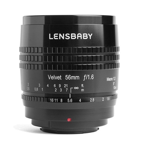 Lensbaby Velvet 56 black Micro Four Thirds