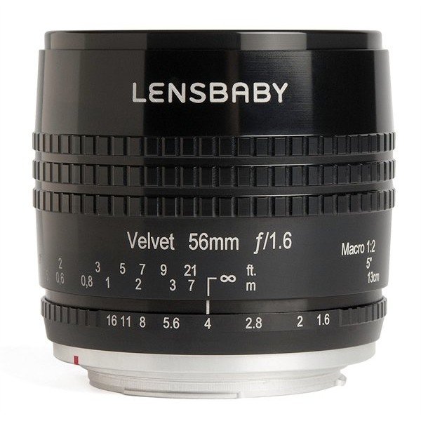 Lensbaby Velvet 56 black Sony