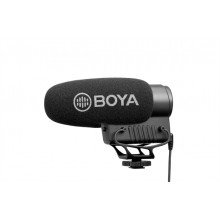 Boya BY-BM3051S mono/stereo switchable shotgun microphone