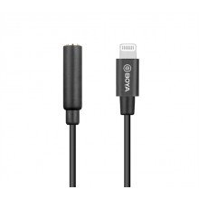 Boya BY-K3 3.5mm female TRRS to male lightning adapter cable