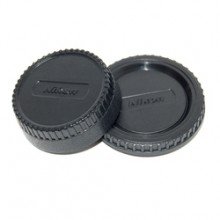 Caruba Fujifilm bodydop + Nikon achterlensdop