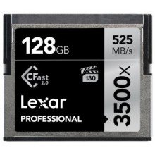 Lexar CFast 2.0 Professional 3500x 128GB