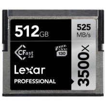 Lexar CFast 2.0 Professional 3500x 512GB
