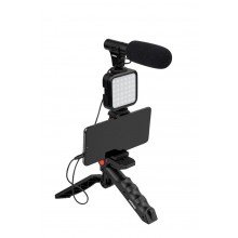 Dorr vlogkit VL5 ledlamp + microfoon