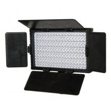 Falcon Eyes Bi-Color LED Lamp Set Dimbaar DV-216VC-K2 incl. Accu