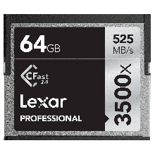 Lexar 64GB c.fast 2.0 prof. 3500x