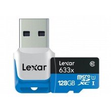 Lexar Micro SDHC 128gb 633 UHS I
