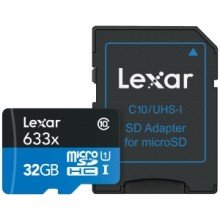 Lexar Micro SDHC 32gb 633 UHS I
