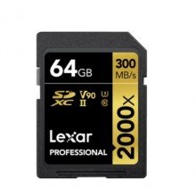 Lexar SDHC 64gb 2000x UHS II