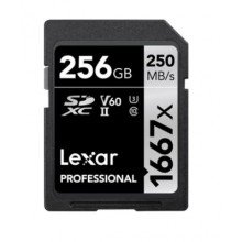 Lexar SDXC 256gb 1667x UHS II