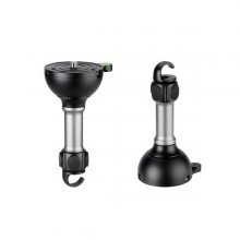 Leofoto Summit 75mm video half bowl – Lang formaat handgreep met haak