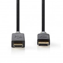 Nedis Displayportkabel - male HDMI 37100at10