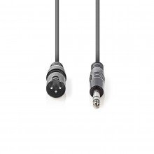 Nedis XLR 3 pins male coth1500gy30
