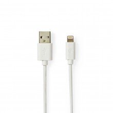 Nedis oplaadkabel Apple ccbw39300wt10