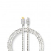 Nedis Apple lightning - usb-C 1 mtr