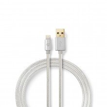 Nedis Apple lightning kabel 3 mtr