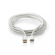 Nedis Apple lightning - usb-C 2 mtr